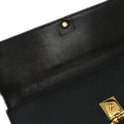 Chanel Black Calfskin Wallet 154068