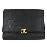 Chanel Black Calfskin Wallet 154069