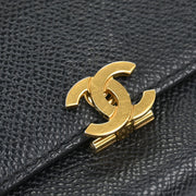Chanel Black Calfskin Wallet 154069