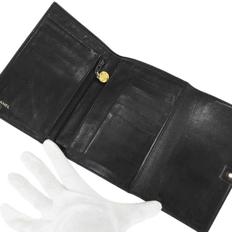 Chanel Black Calfskin Wallet 154069