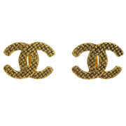 Chanel Gold CC Earrings Clip-On 2878/29 154071