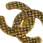 Chanel Gold CC Earrings Clip-On 2878/29 154071