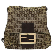 Fendi Brown Zucchino Shoulder Bag 2288-8BT127-TN9-079 AO25521 154074