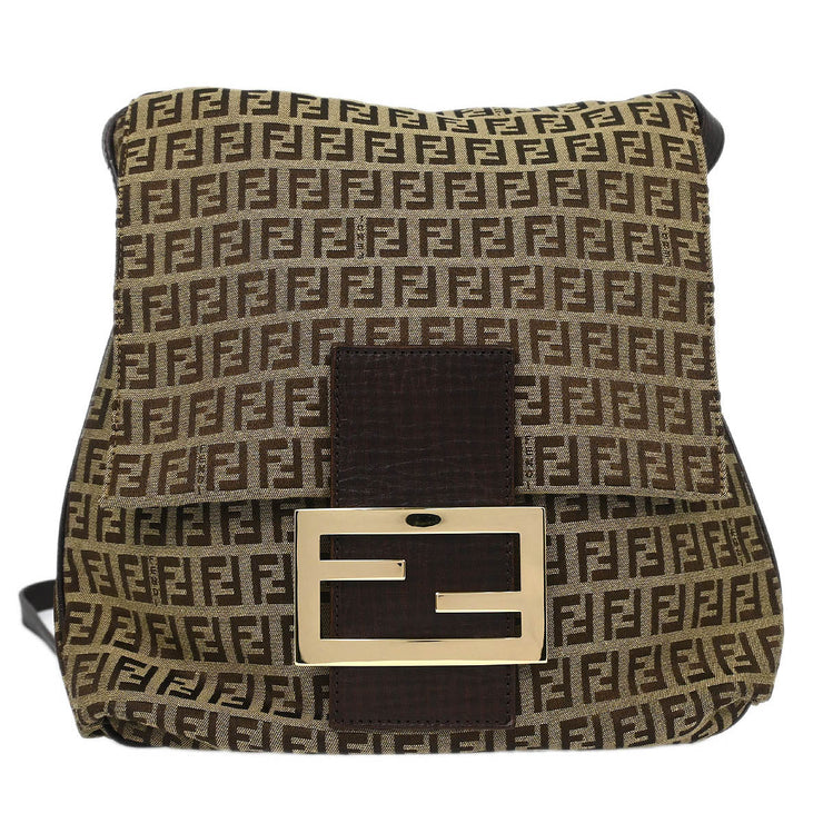 Fendi Brown Zucchino Shoulder Bag 2288-8BT127-TN9-079 AO25521 154074
