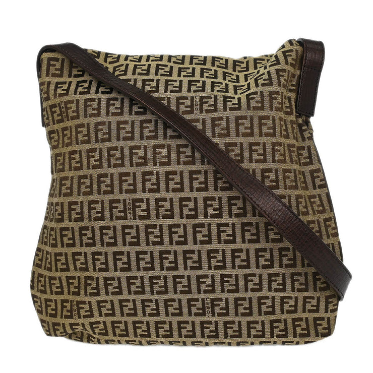 Fendi Brown Zucchino Shoulder Bag 2288-8BT127-TN9-079 AO25521 154074