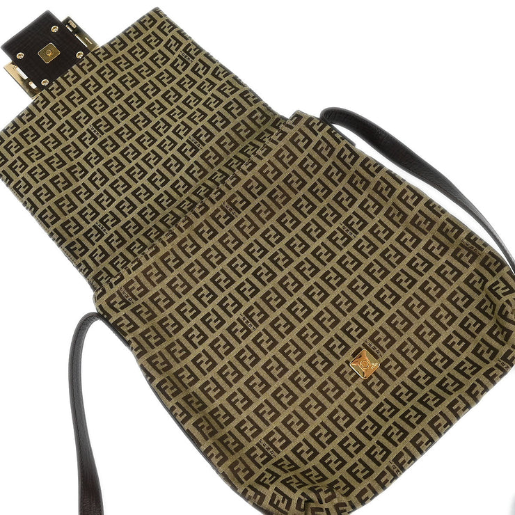 Fendi Brown Zucchino Shoulder Bag 2288-8BT127-TN9-079 AO25521 154074