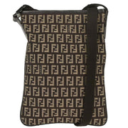 Fendi Brown Zucchino Shoulder Bag 2228-8BT079-JQ4-049 154075