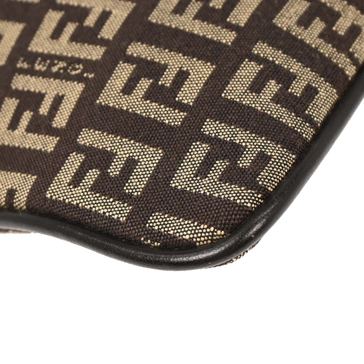 Fendi Brown Zucchino Shoulder Bag 2228-8BT079-JQ4-049 154075