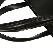 Cartier Black Leather Panthere 2way Handbag C16 154076