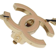 Chanel Gold CC And Arrow Earrings Clip-On 10P 154077