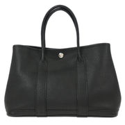 Hermes Black Negonda Garden Party 30 TPM Tote Handbag VP Square: N 154085
