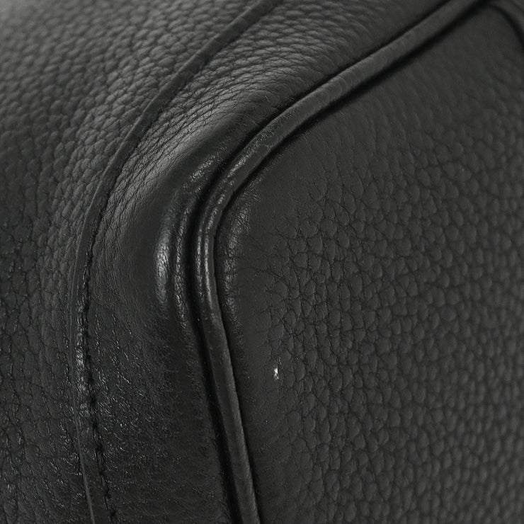 Hermes Black Negonda Garden Party 30 TPM Tote Handbag VP Square: N 154085