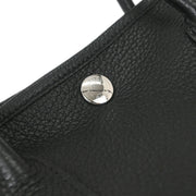 Hermes Black Negonda Garden Party 30 TPM Tote Handbag VP Square: N 154085