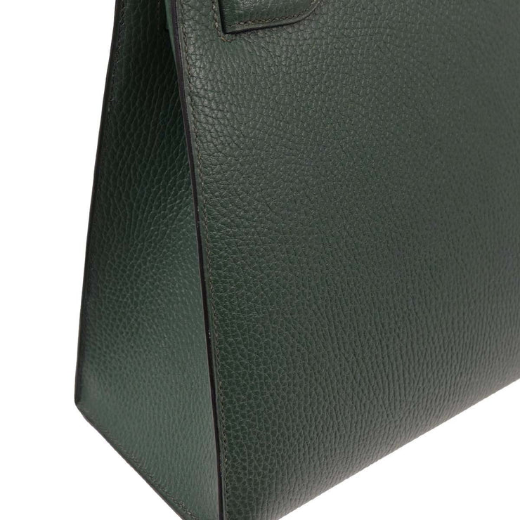 Hermes Vert Ardennes Kelly 32 Sellier Handbag 7 Square: A 154086