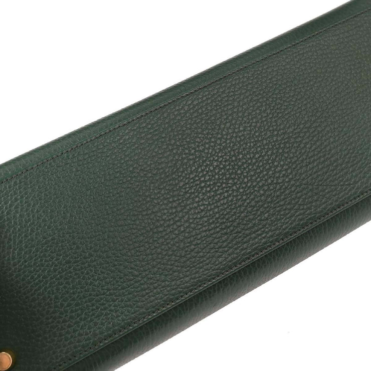 Hermes Vert Ardennes Kelly 32 Sellier Handbag 7 Square: A 154086
