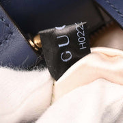 Gucci Blue Denim Marmont 2way Handbag 448054 467891 154087