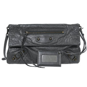 Balenciaga Gray Classic Envelope 2way Clutch 319376.1110.E.538735 154092