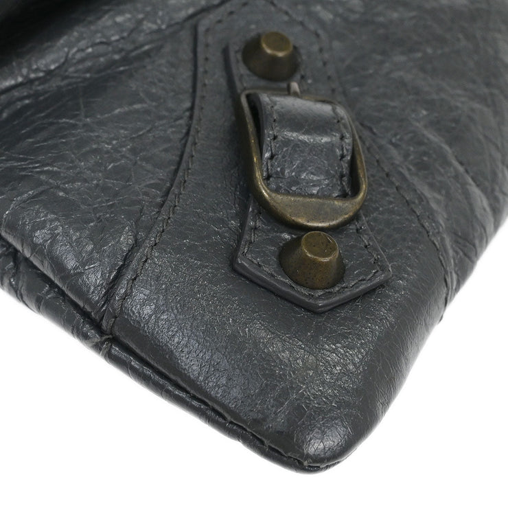 Balenciaga Gray Classic Envelope 2way Clutch 319376.1110.E.538735 154092