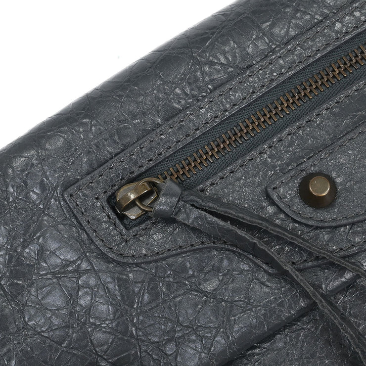 Balenciaga Gray Classic Envelope 2way Clutch 319376.1110.E.538735 154092