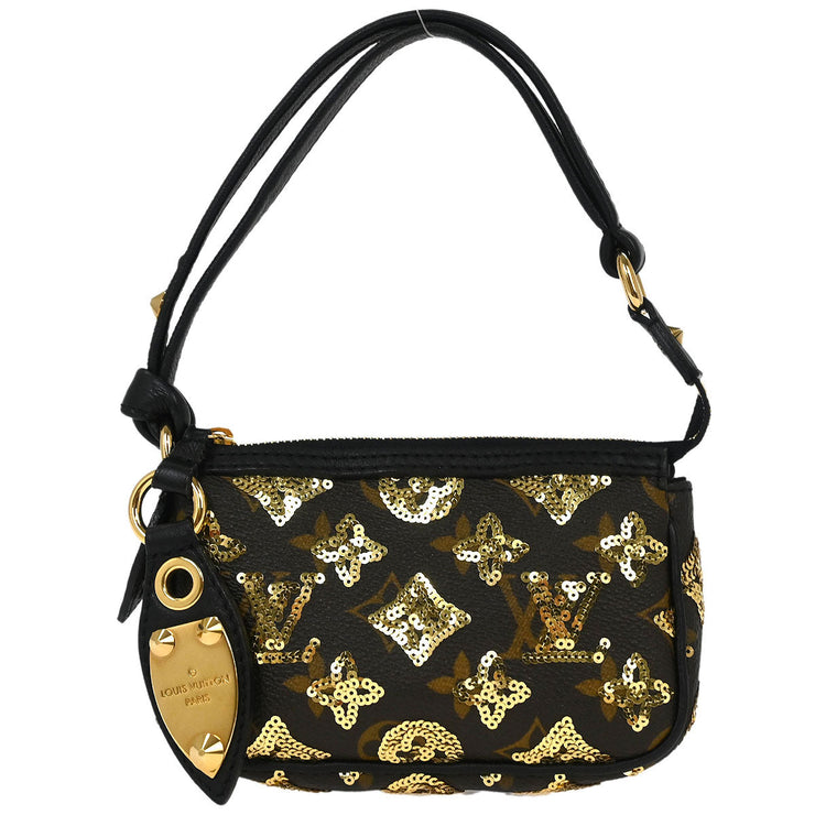 Louis Vuitton Eclipse Mini Pochette Accessoires Handbag M60125 AS3009 154093