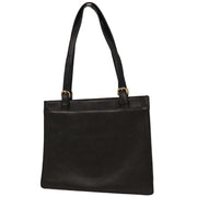 Chanel Black Calfskin Tote Handbag 154095