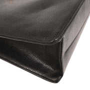 Chanel Black Calfskin Tote Handbag 154095