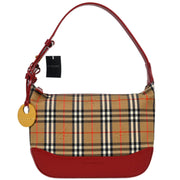 Burberry Beige Red House Check Handbag KU035AF16 154097