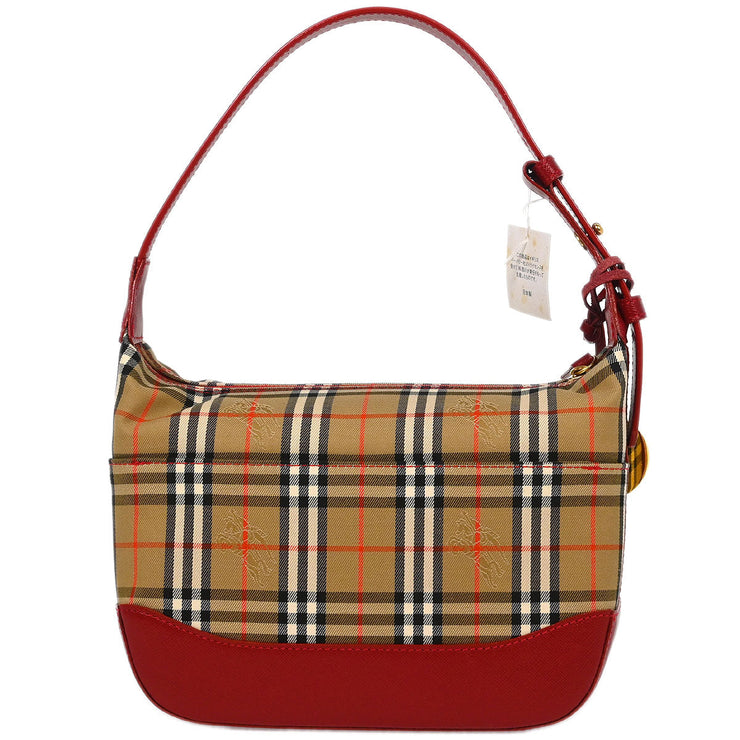 Burberry Beige Red House Check Handbag KU035AF16 154097