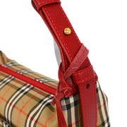 Burberry Beige Red House Check Handbag KU035AF16 154097