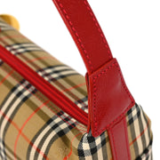 Burberry Beige Red House Check Handbag KU035AF16 154097