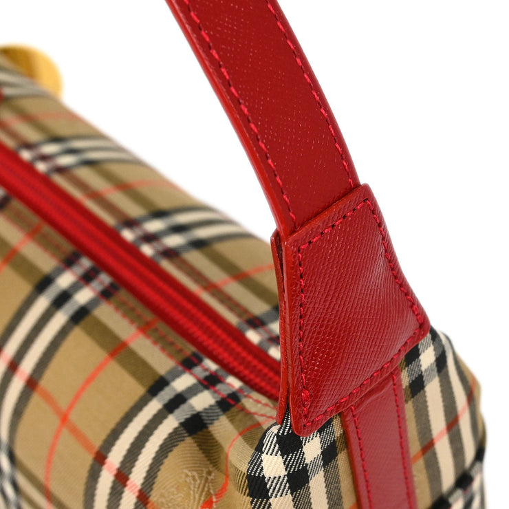Burberry Beige Red House Check Handbag KU035AF16 154097