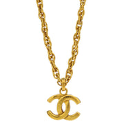 Chanel Gold CC Chain Pendant Necklace 154101