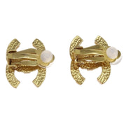Chanel Gold CC Earrings Clip-On 03P 154102