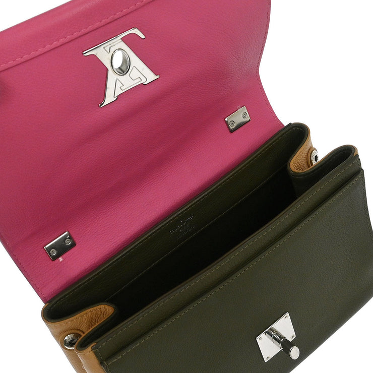 Louis Vuitton Tricolor Lockme II BB 2way Handbag M54103 DU4186 154104