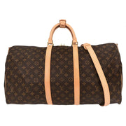 Louis Vuitton Monogram Keepall Bandouliere 55 Duffle Bag M41414 DU0195 154128
