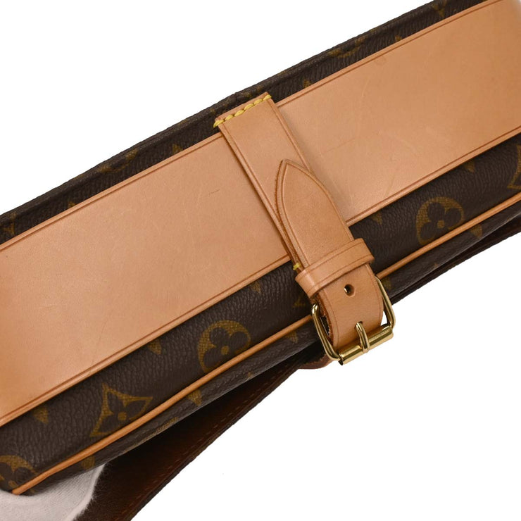 Louis Vuitton Monogram Cartouchiere GM Shoulder Bag M51252 SL0041 154130