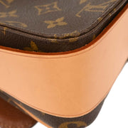 Louis Vuitton Monogram Cartouchiere GM Shoulder Bag M51252 SL0041 154130