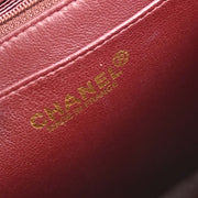 Chanel Black Lambskin Top Handle Handbag 154139