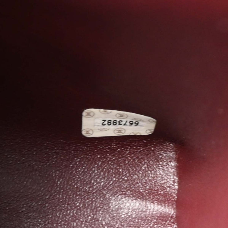 Chanel Black Lambskin Top Handle Handbag 154139