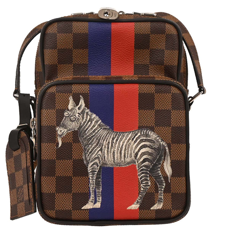Louis Vuitton Damier Amazon Crossbody Shoulder Bag N42703 TR4136 154141