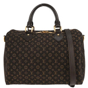 Louis Vuitton Brown Monogram Idylle Speedy Bandouliere 30 M56702 MB0153 154144