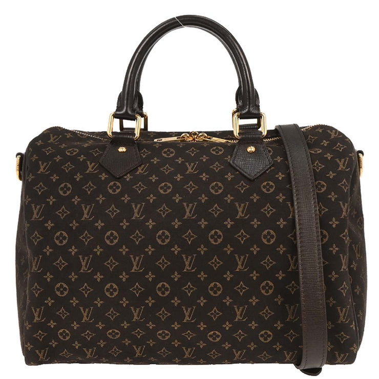 Louis Vuitton Brown Monogram Idylle Speedy Bandouliere 30 M56702 MB0153 154144