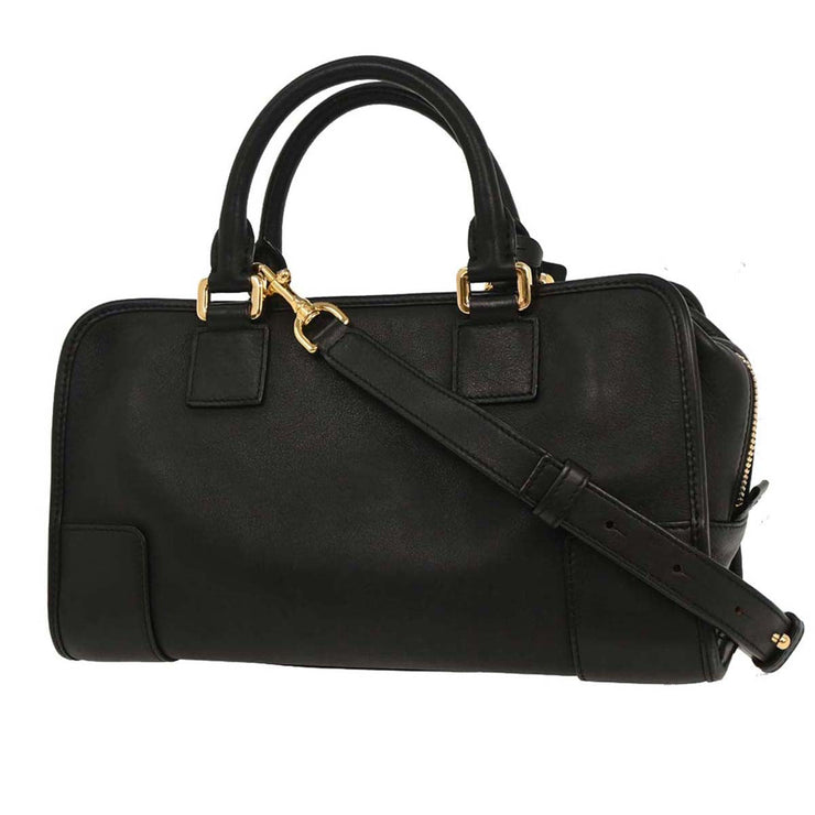Loewe Black Leather Amazona 28 Handbag 471605 154149