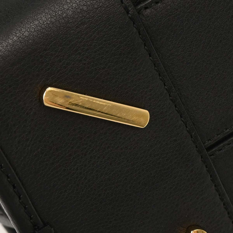 Loewe Black Leather Amazona 28 Handbag 471605 154149