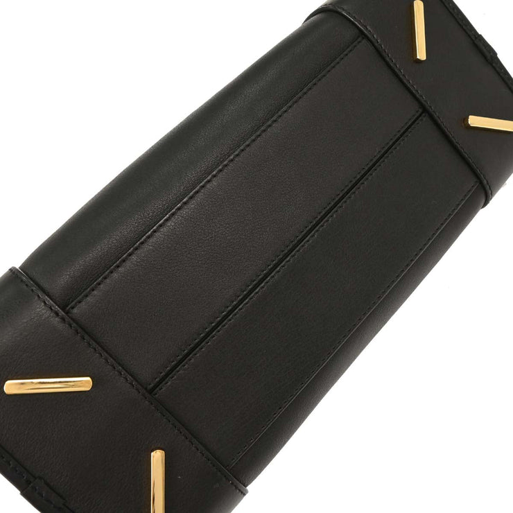 Loewe Black Leather Amazona 28 Handbag 471605 154149