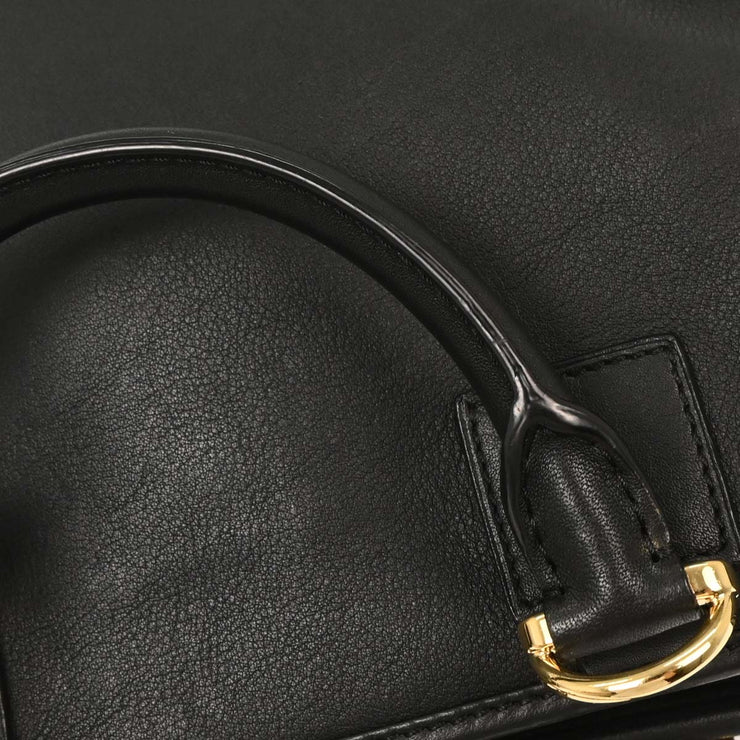 Loewe Black Leather Amazona 28 Handbag 471605 154149