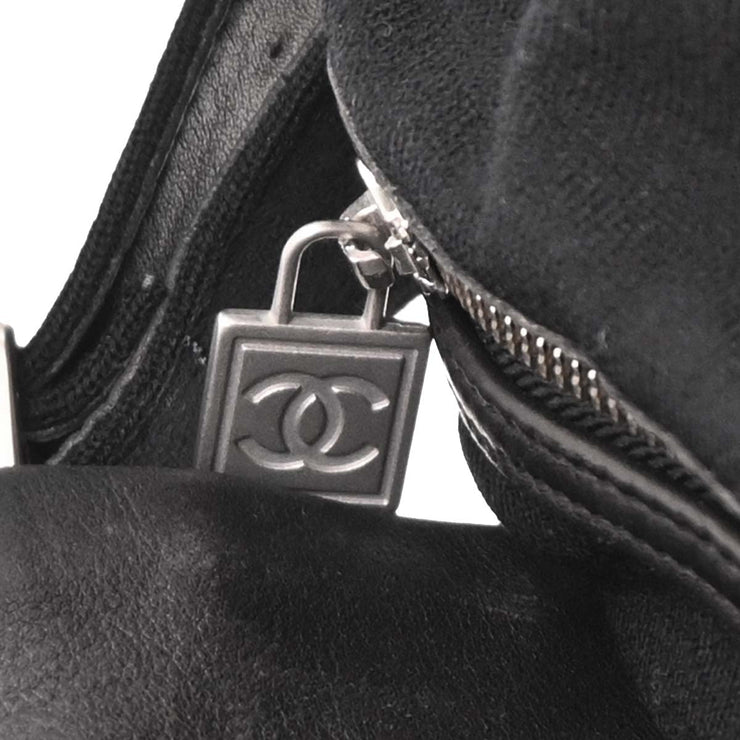 Chanel Black Sport Line Messenger Bag 154151