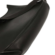 Hermes Black Ardennes Evelyne 1 GM Shoulder Bag R Square:A 154152