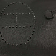 Hermes Black Ardennes Evelyne 1 GM Shoulder Bag R Square:A 154152