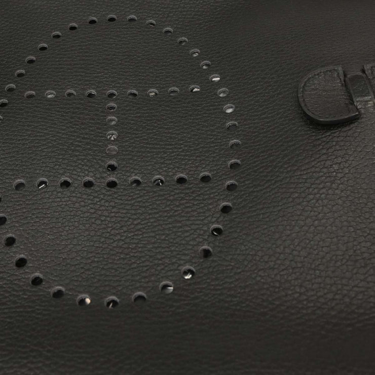Hermes Black Ardennes Evelyne 1 GM Shoulder Bag R Square:A 154152
